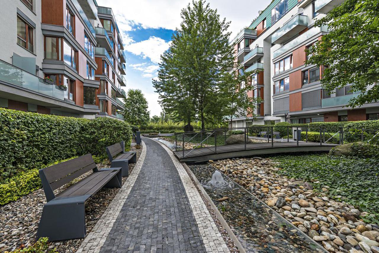 פראג Luxury Apartment River Diamond Residence מראה חיצוני תמונה